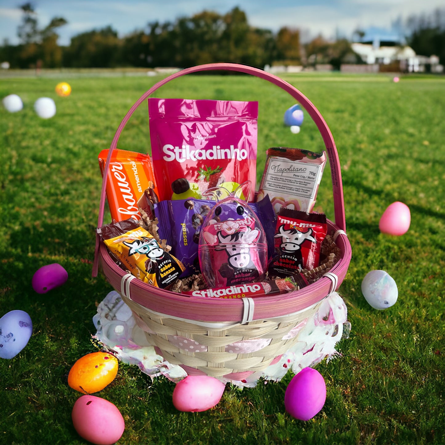 Small Chocolate Gift Basket - Easter Edition